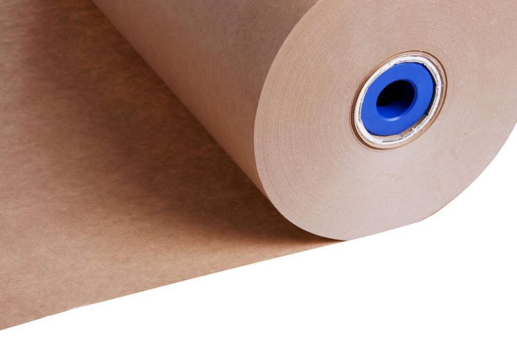 Afbeeldingen van Rol natron kraft bruin 120cm breed / 70 grams