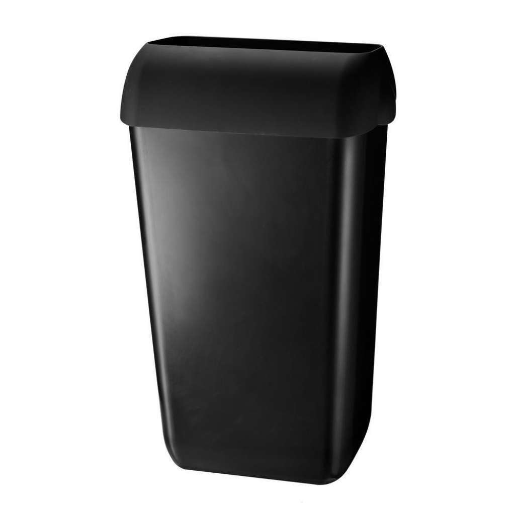 Afbeeldingen van Pearl black afvalbak 23 liter
